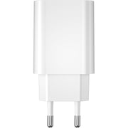 WIWU Quick Series 20W PD Fast Wall Charging Adapter Type-C Port With Type-C to Lightning Cable - White - Wi-U001