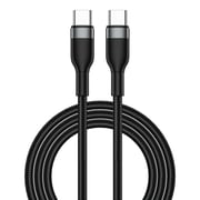 Wiwu C017 C-C Type-C Cable 1.2M - Black