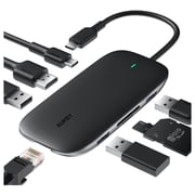 Aukey 8-in-1 USB-C Hub With Ethernet Port