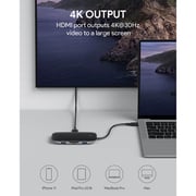 Aukey 8-in-1 USB-C Hub With Ethernet Port