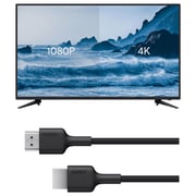 Aukey HDMI Cable 2m Black/Red 2 Pack