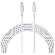 Aukey Braided USB-C To USB-C Cable 1m White
