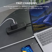 Aukey Braided USB-C To USB-C Cable 1m White