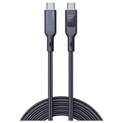 Aukey Braided USB-C To USB-C Cable 1m Black