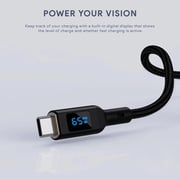 Aukey PD Braided USB-C To USB-C Cable 1.8m White