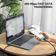 Aukey USB-C To USB-C Cable 1m Black