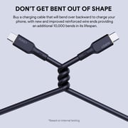 Aukey USB-C To USB-C Cable 1m Black
