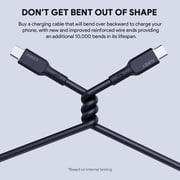 Aukey USB-C To USB-C Cable 1.8m Black