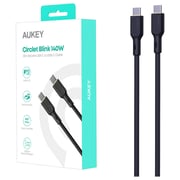 Aukey USB-C To USB-C Cable 1.8m Black