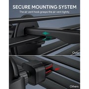 Aukey Super Magnetic Car Mount Phone Holder, Air Vent Clip, 360° Rotation, Secure Grip – Black – HD-C74-BK