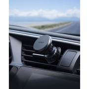 Aukey Super Magnetic Car Mount Phone Holder, Air Vent Clip, 360° Rotation, Secure Grip – Black – HD-C74-BK