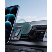 Aukey Super Magnetic Car Mount Phone Holder, Air Vent Clip, 360° Rotation, Secure Grip – Black – HD-C74-BK