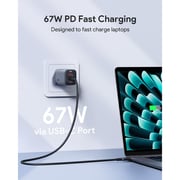 Aukey 3-Port Wall Charger Grey