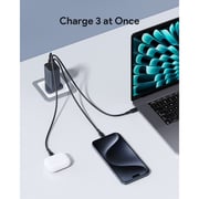 Aukey 3-Port Wall Charger Grey