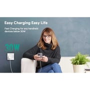 Aukey Portable Wall Charger White