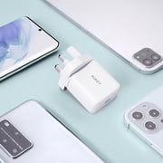 Aukey Portable Wall Charger White
