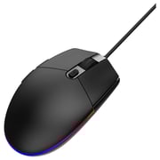 Green Lion Wired Gaming Mouse 1.5m Black