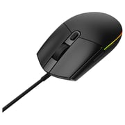Green Lion Wired Gaming Mouse 1.5m Black
