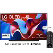 LG 83 Inch OLED evo C4 4K Smart TV AI Magic remote Dolby Vision webOS24 2024
