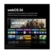 LG 65 Inch OLED AI CS4 4K Smart TV AI Magic remote Dolby Vision webOS24 (2024) - OLED65CS4VA