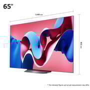 LG 65 Inch OLED AI CS4 4K Smart TV AI Magic remote Dolby Vision webOS24 (2024) - OLED65CS4VA