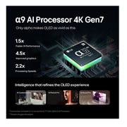 LG 65 Inch OLED AI CS4 4K Smart TV AI Magic remote Dolby Vision webOS24 (2024) - OLED65CS4VA