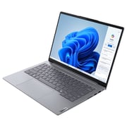 Lenovo ThinkBook 14 G7 IML (2024) AI PC - 1st Series / Intel Core Ultra 7-155H / 14inch WUXGA / 512GB SSD / 16GB RAM / Shared Intel Arc Graphics / Windows 11 Pro / English & Arabic Keyboard / Arctic Grey / Middle East version - [21MR00BMAX]