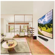 LG 75 inch 4K Smart TV QNED AI QNED80 with AI Magic Remote, HDR10, webOS24 75 Year (2024) - 75QNED80T6B