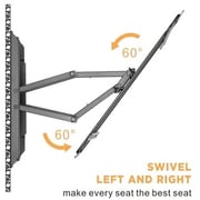 Newstar Classic Full Motion TV Wall Mount Black