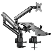 Newstar Slim Pole Monitor Arm Black