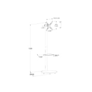 BEETEC Mobile Monitor Stand for 14