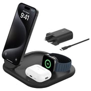 Belkin 3-in-1 Magnetic Wireless Charger Black