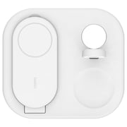 Belkin 3-in-1 Magnetic Wireless Charger White