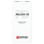 Skross Power Bank 20000mAh White RELOAD20HGF-PD