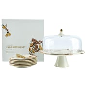 Dune Cake Serving Set 9pc Set