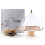 Asrab Cake Serving Set 9pc Set