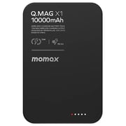Momax Q.Mag X1 Magsafe Power Bank 10000mAh Black IP117AD