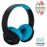 Altec Lansing MZX4500 Wireless Over Ear Headset Black/Blue