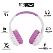 Altec Lansing MZX4500 Wireless Over Ear Headset White/Purple