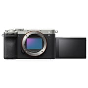 سوني هيكل كاميرا الفا 7C II باللون الفضي + عدسة SEL2450G FE 24-50mm F2.8 G