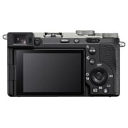سوني هيكل كاميرا الفا 7C II باللون الفضي + عدسة SEL2450G FE 24-50mm F2.8 G
