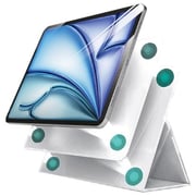 Smartix Magnetic VersaGrip Case Grey iPad Air 13Inch