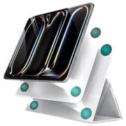Smartix Magnetic VersaGrip Case Grey iPad Pro 13Inch