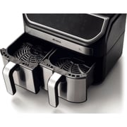 Ariete 4625 Air Fryer, Digital Display, 2100W, 9Liter - Black & Silver