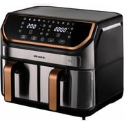 Ariete 4625/1 Air Fryer Dual 9 Liter , With Double Basket, 2100 Watt