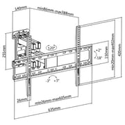 NewStar Fixed Wall Mount Television Black