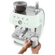 Smeg 50's Style Espresso Machine with Grinder EGF03PGAU