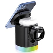 Swiss Military 3-in-1 Wireless Charger Black