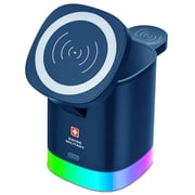 Swiss Military 3-in-1 Wireless Charger Blue