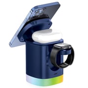 Swiss Military 3-in-1 Wireless Charger Blue